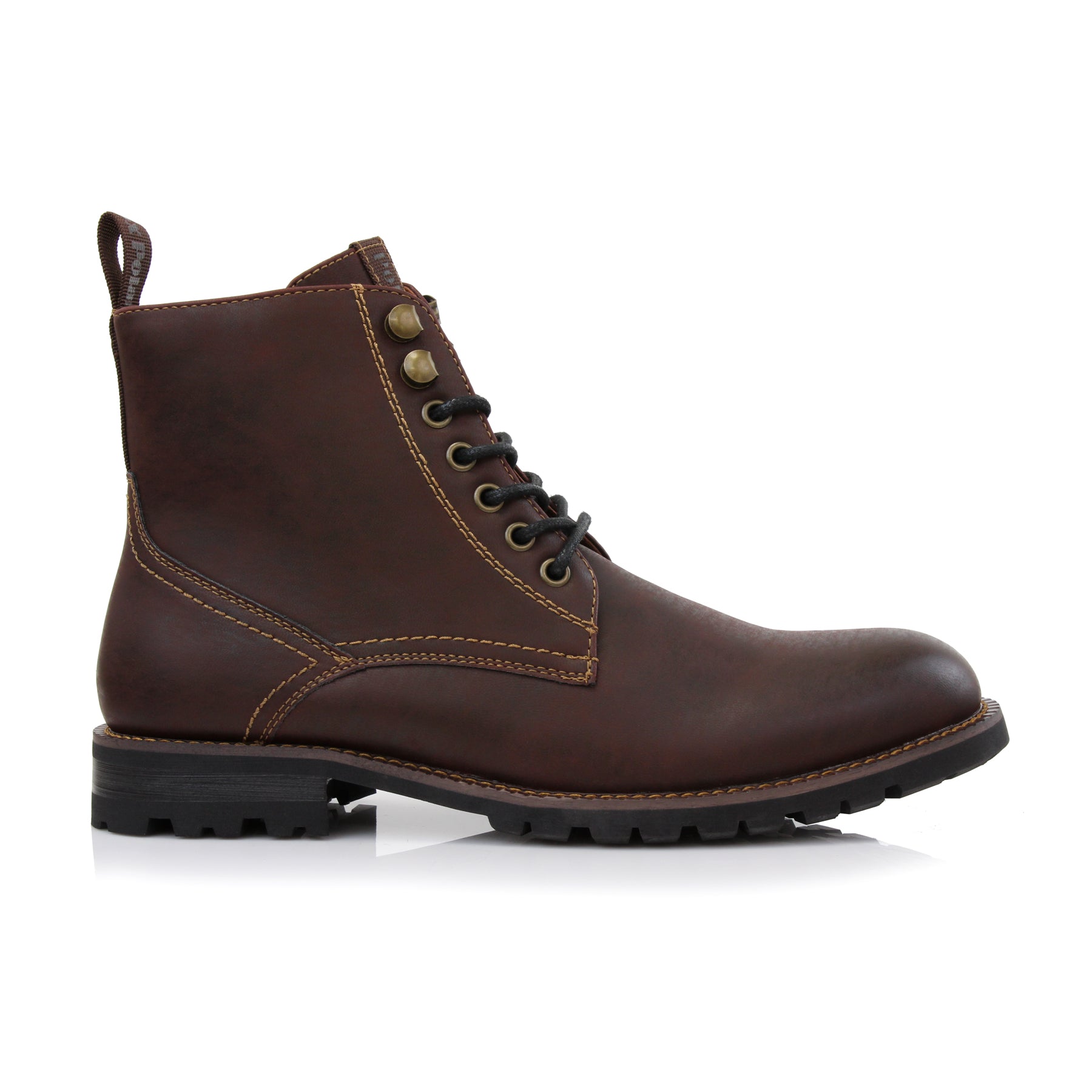 Classic Motorcycle Classic Boots | Knoxville by Polar Fox | Conal Footwear | Outer Side Angle View