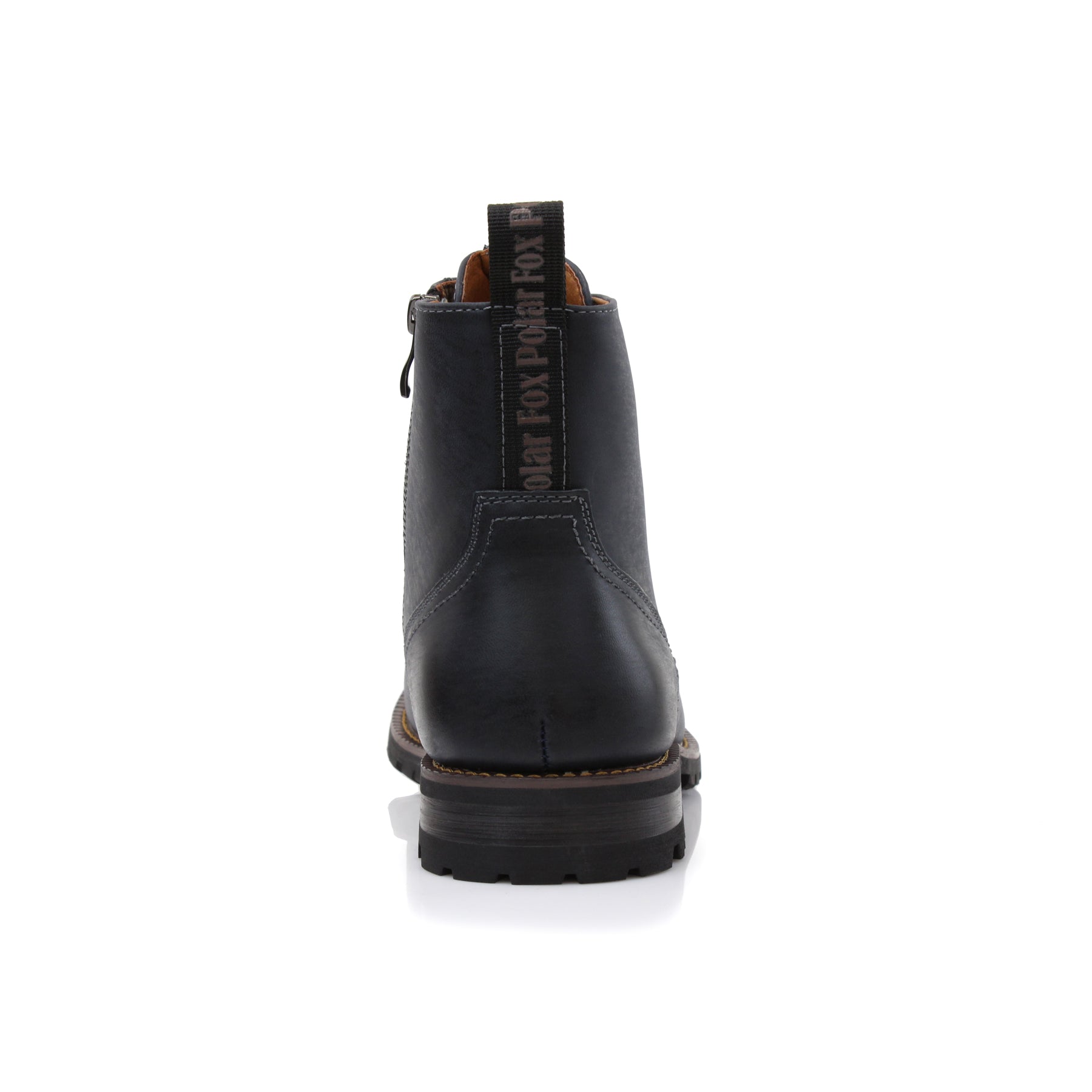 Classic Motorcycle Classic Boots | Knoxville by Polar Fox | Conal Footwear | Back Angle View