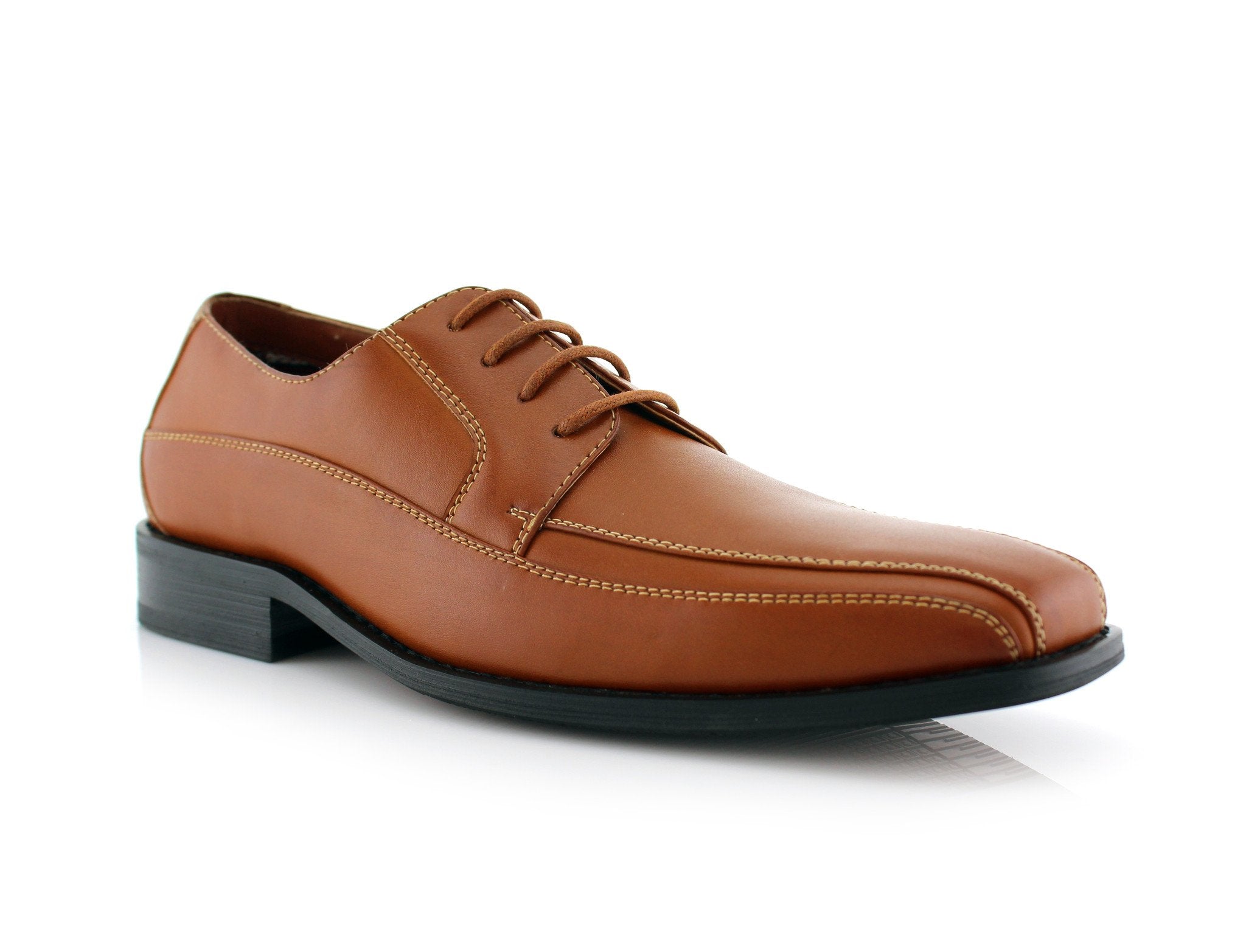 Apron Toe Derby Shoes | Nathan by Ferro Aldo | Conal Footwear | Main Angle View
