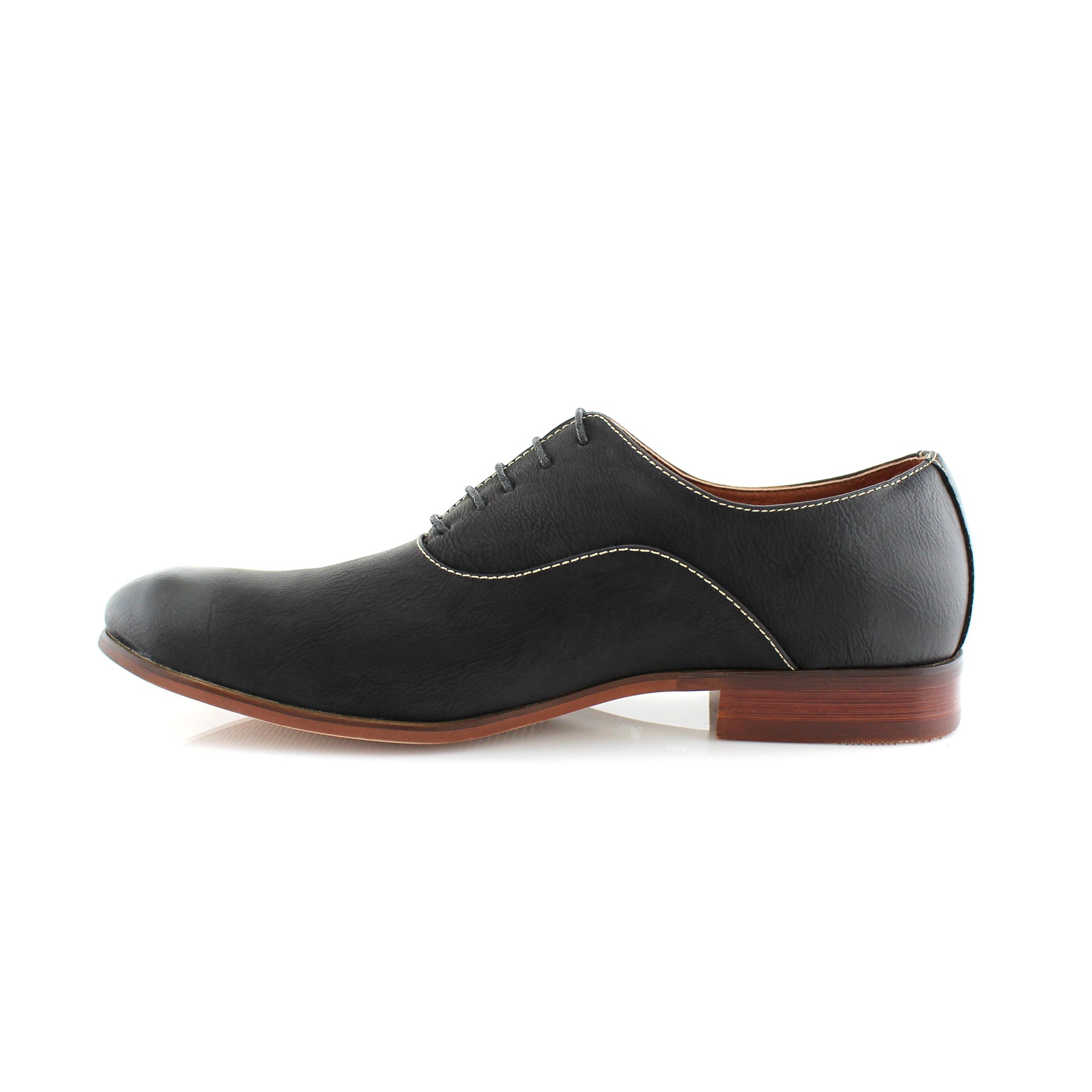 Minimalist Classic Oxfords | ABEL by Ferro Aldo | Conal Footwear | Inner Side Angle View