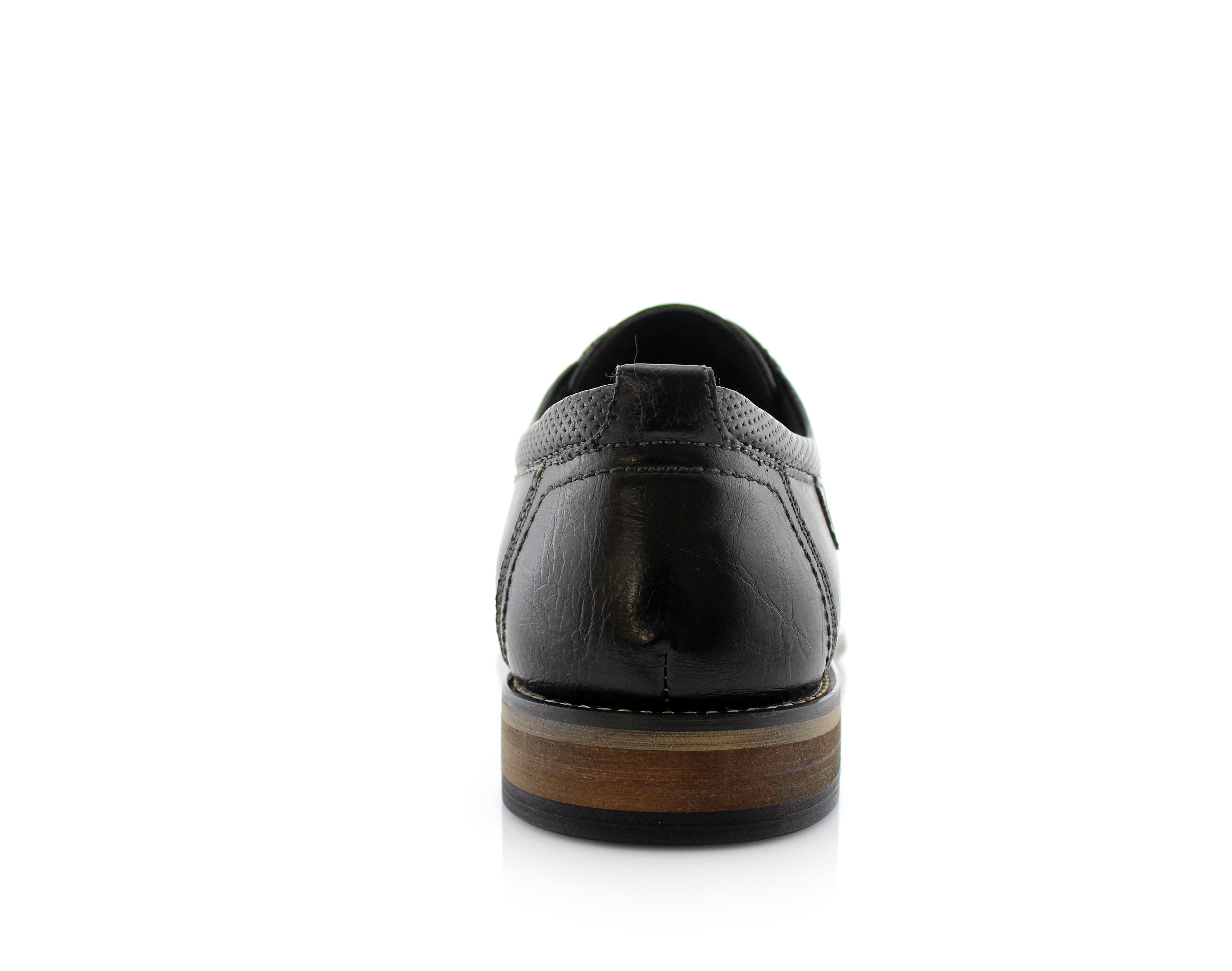 Embossed Derby Shoes | Felix by Ferro Aldo | Conal Footwear | Back Angle View