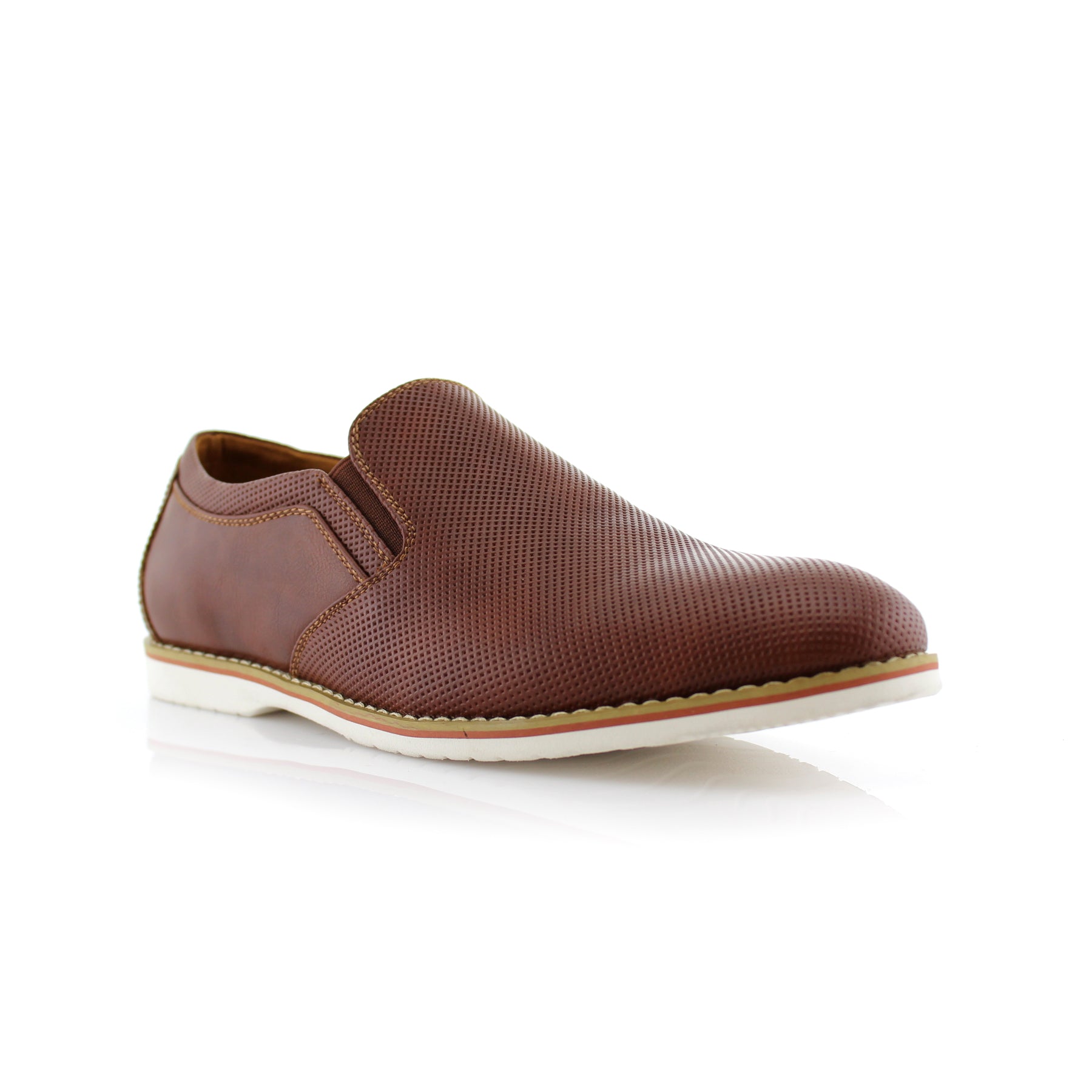 Embossed Faux Leather Loafers | Elite by Polar Fox | Conal Footwear | Main Angle View