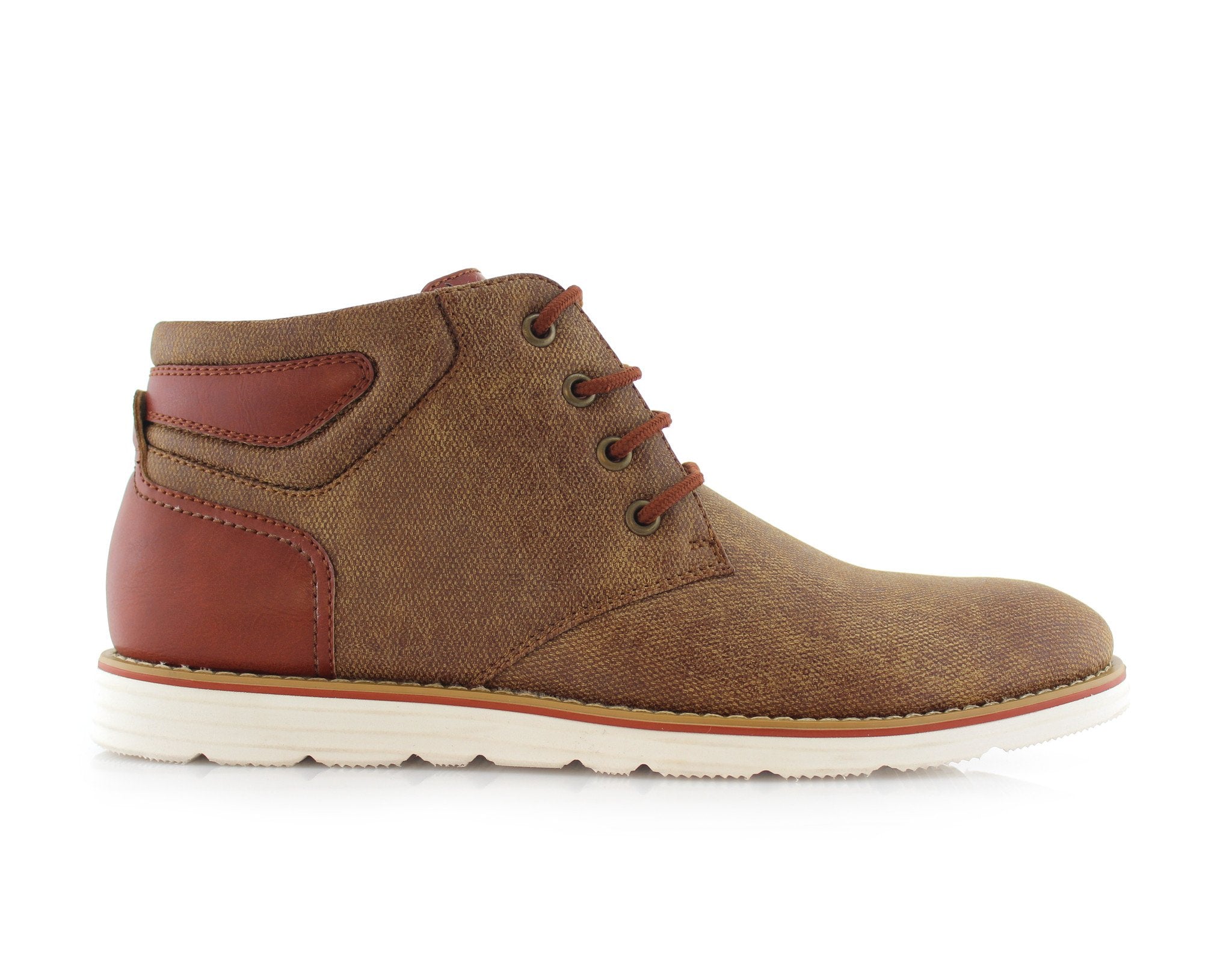 Two-Toned Chukka Sneaker Boots | Owen by Ferro Aldo | Conal Footwear | Outer Side Angle View
