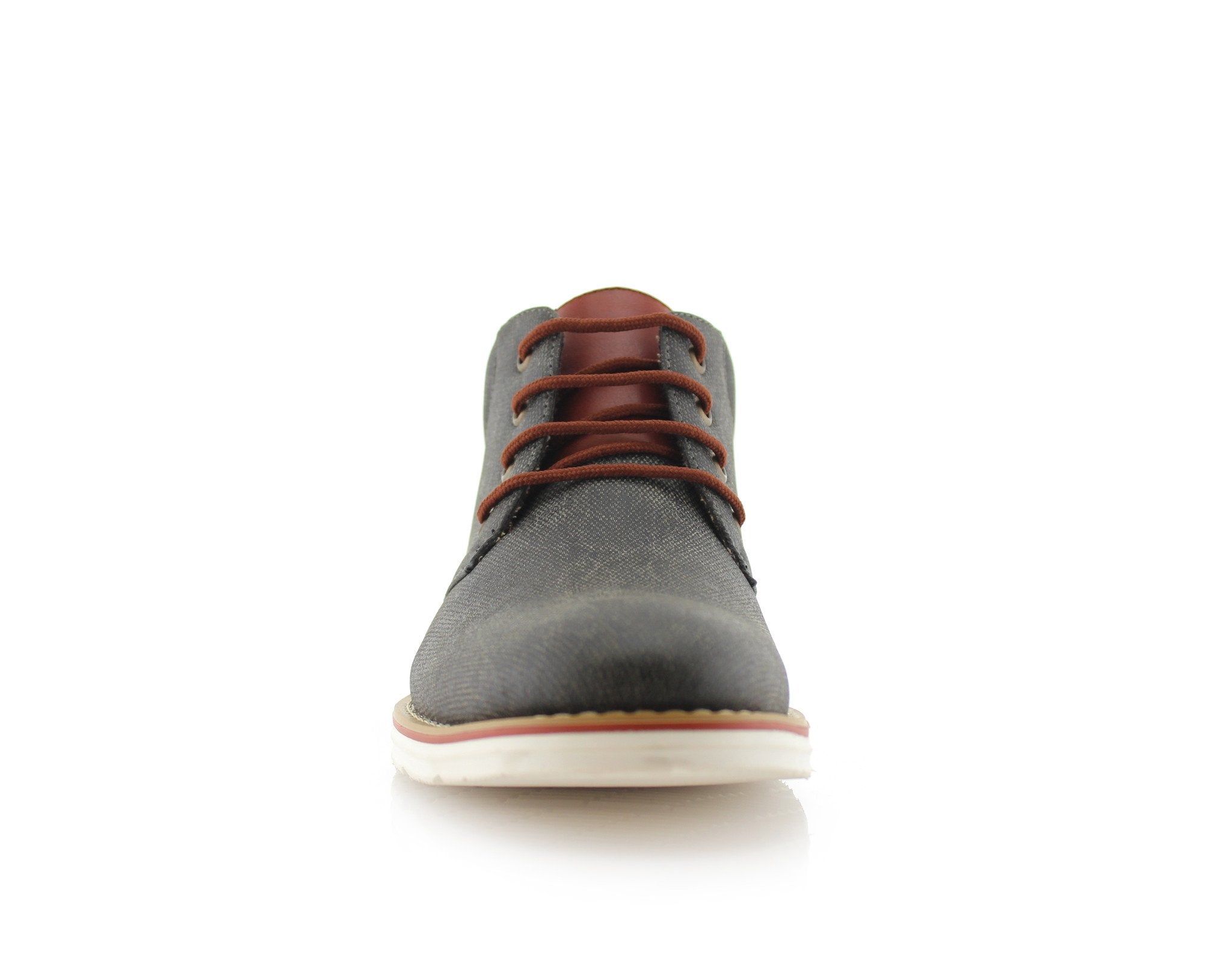 Two-Toned Chukka Sneaker Boots | Owen by Ferro Aldo | Conal Footwear | Front Angle View