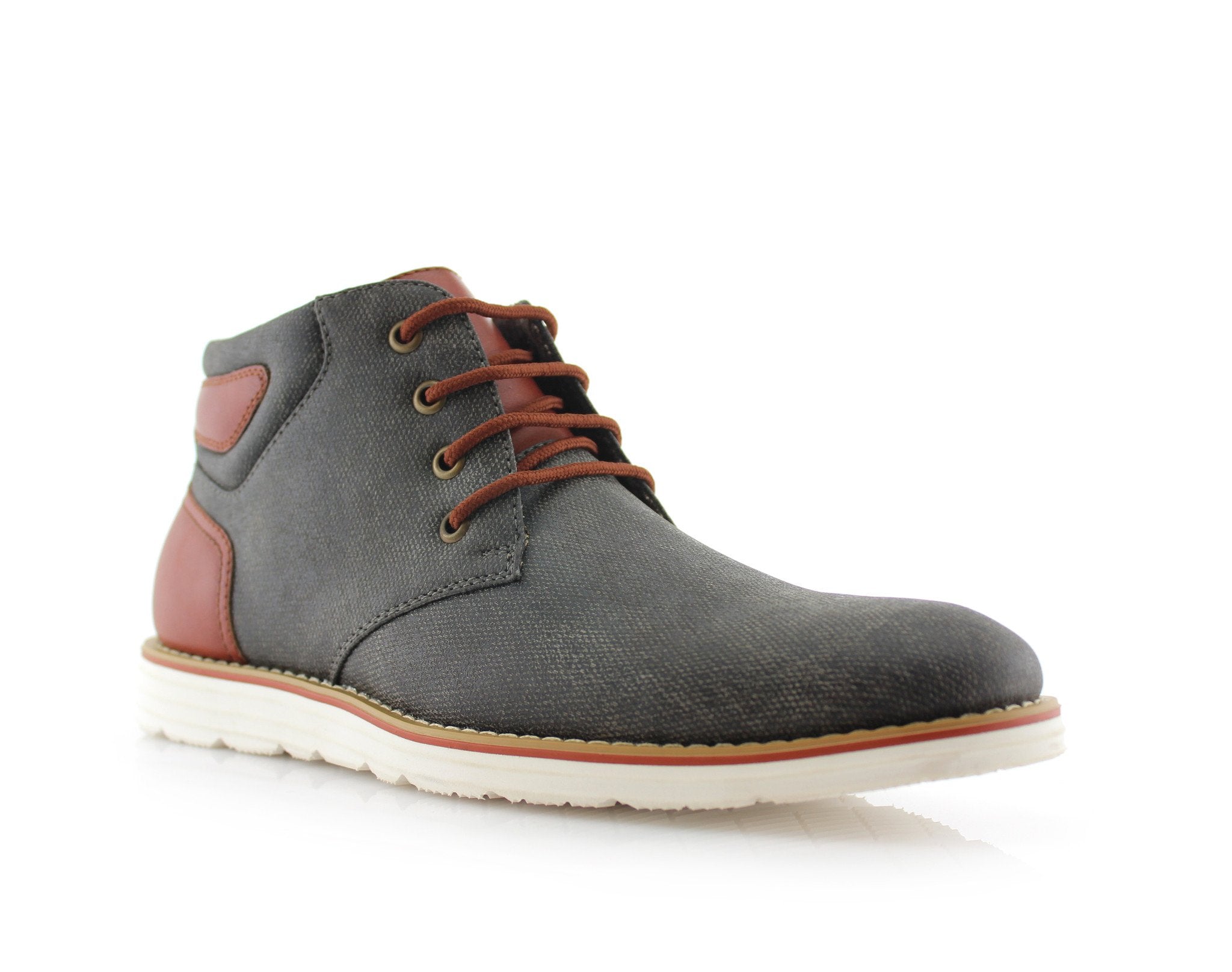 Two-Toned Chukka Sneaker Boots | Owen by Ferro Aldo | Conal Footwear | Main Angle View