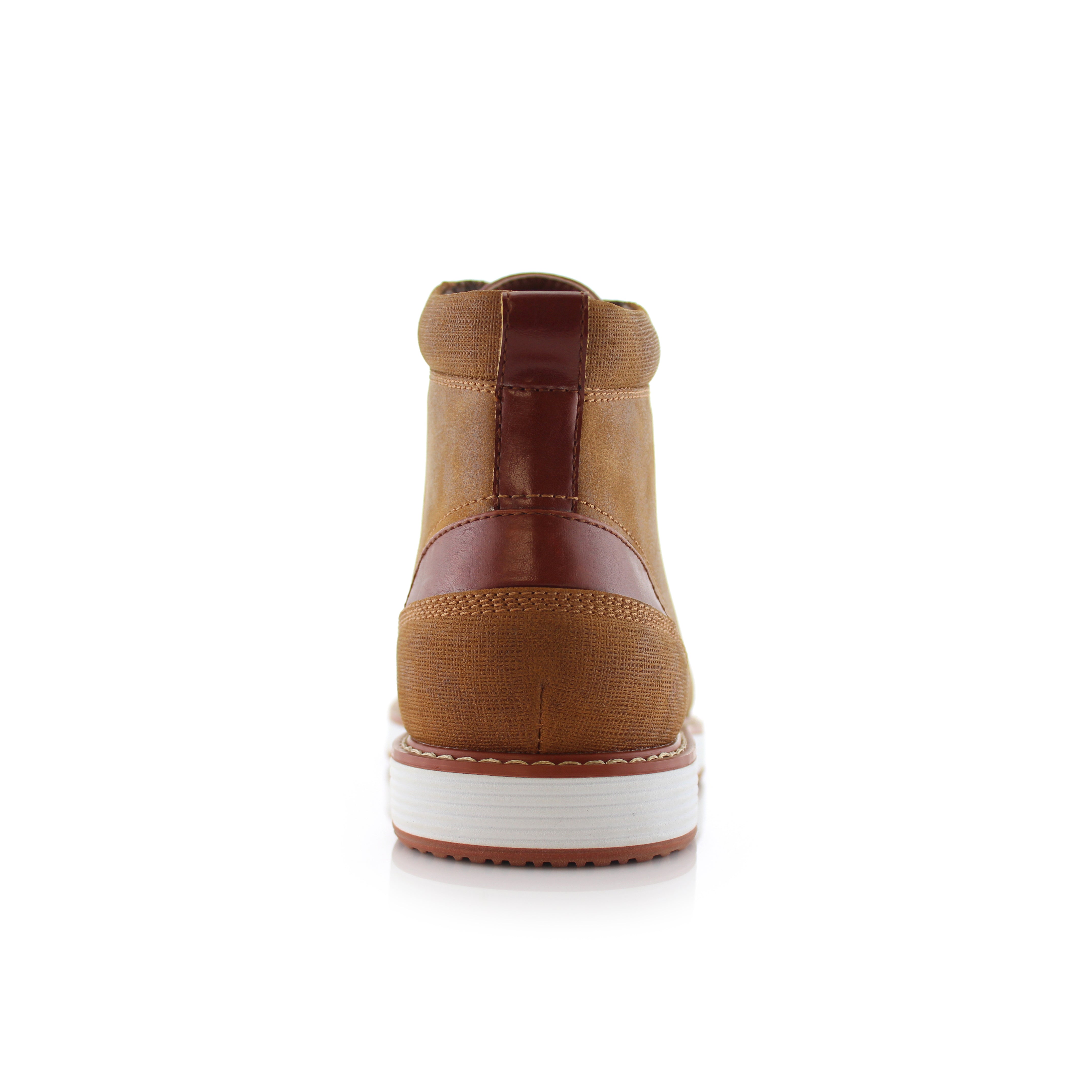 Cap-Toe Ankle Boot Sneakers | Birt by Ferro Aldo | Conal Footwear | Back Angle View
