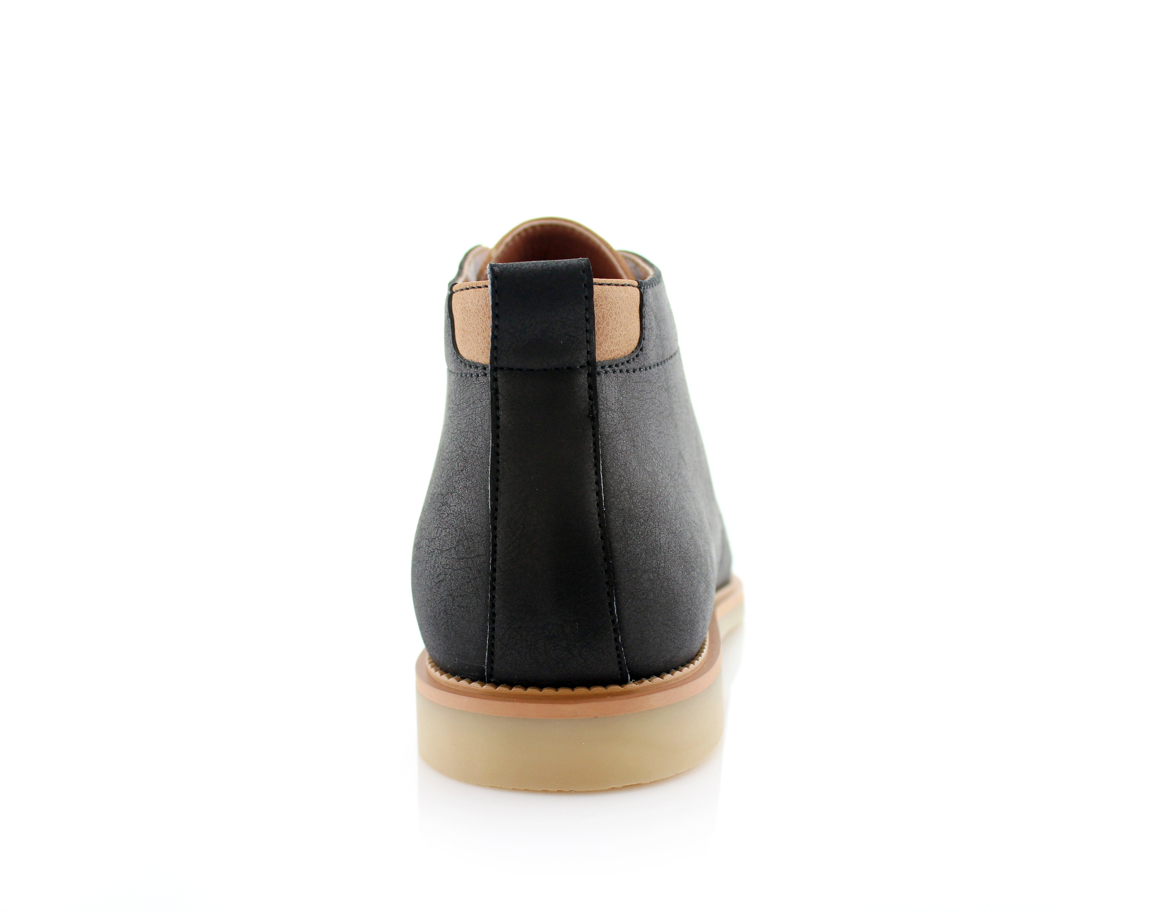 Two-Toned Chukka Boots | Marvin by Ferro Aldo | Conal Footwear | Back Angle View