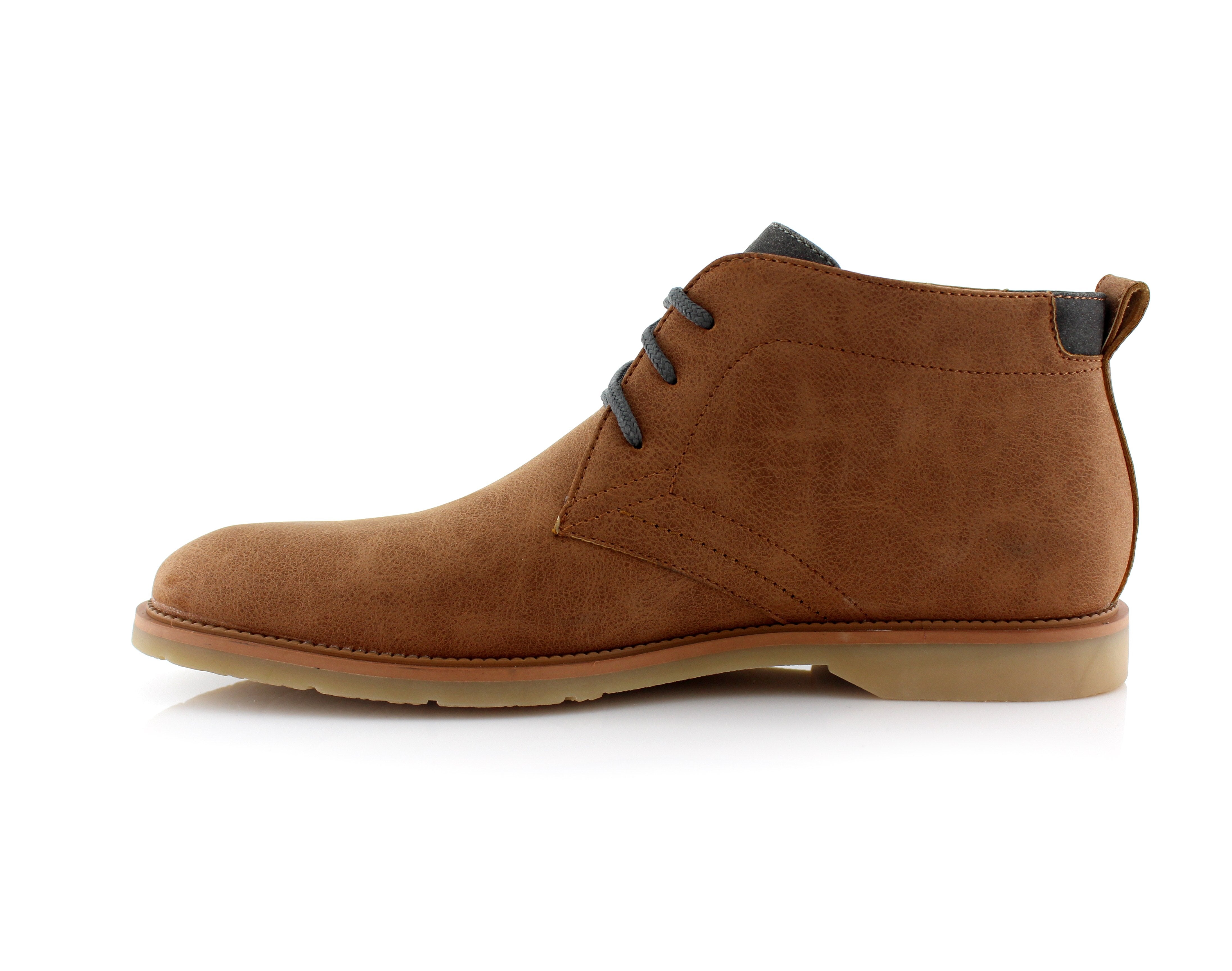 Two-Toned Chukka Boots | Marvin by Ferro Aldo | Conal Footwear | Inner Side Angle View