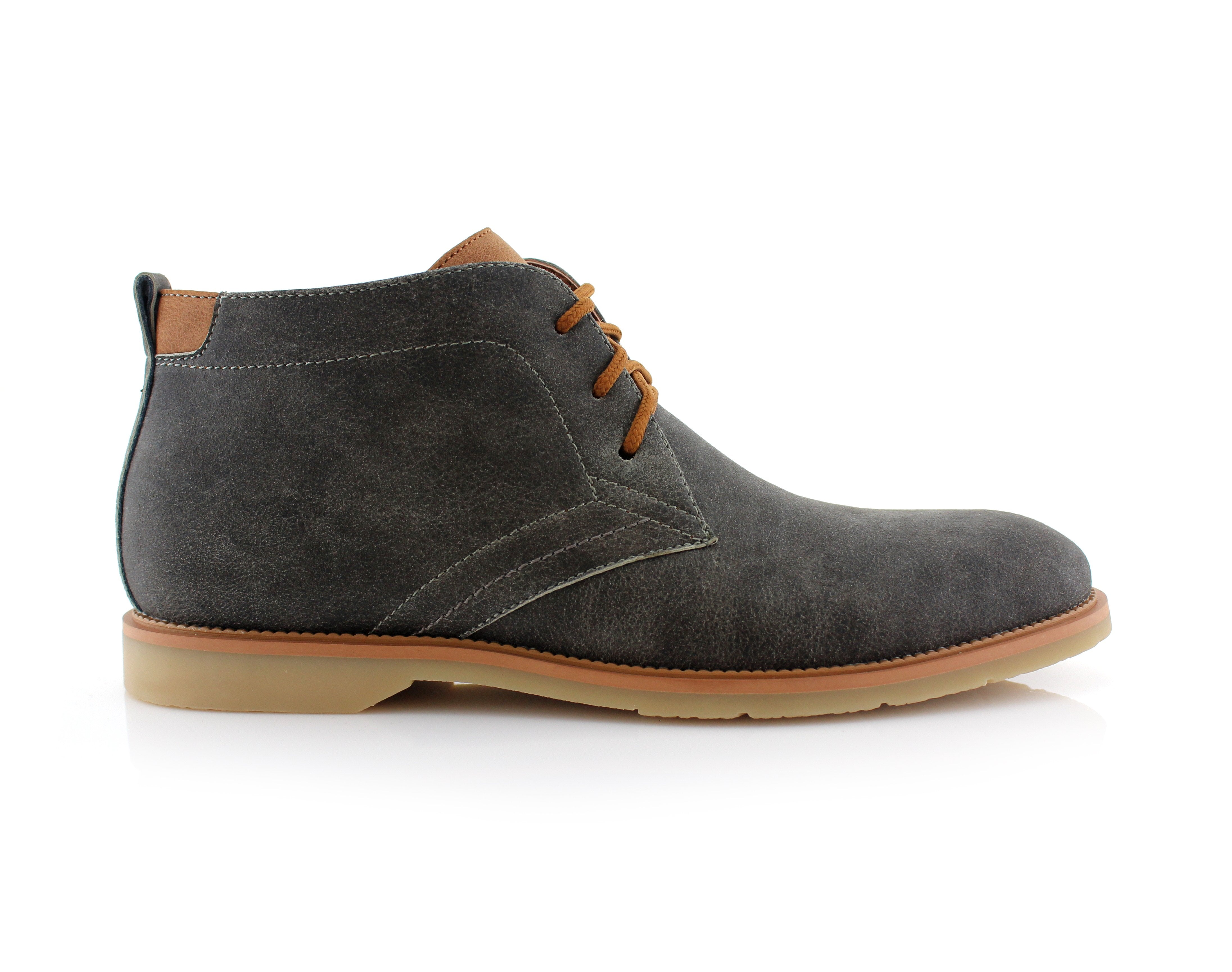 Two-Toned Chukka Boots | Marvin by Ferro Aldo | Conal Footwear | Outer Side Angle View