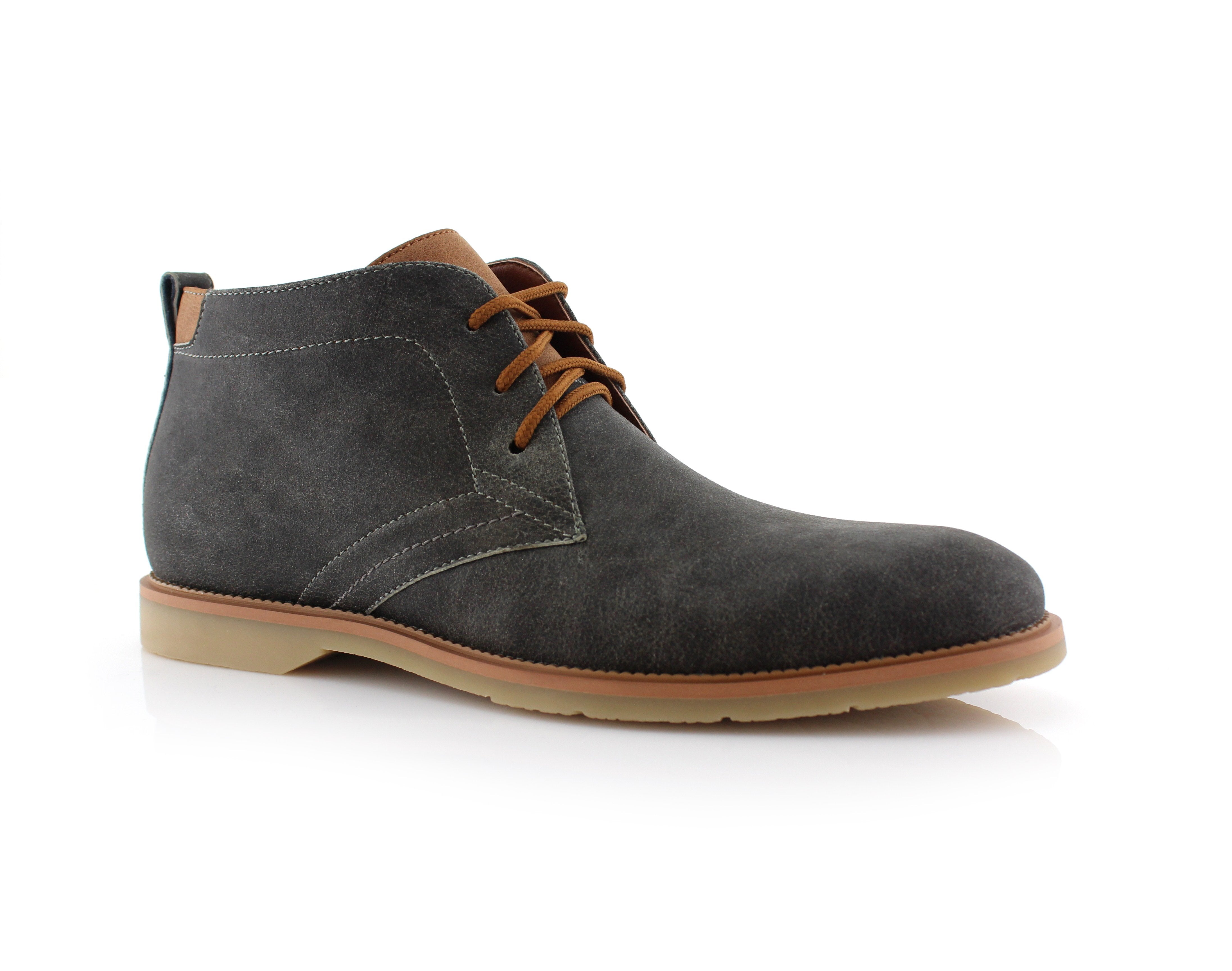 Two-Toned Chukka Boots | Marvin by Ferro Aldo | Conal Footwear | Main Angle View