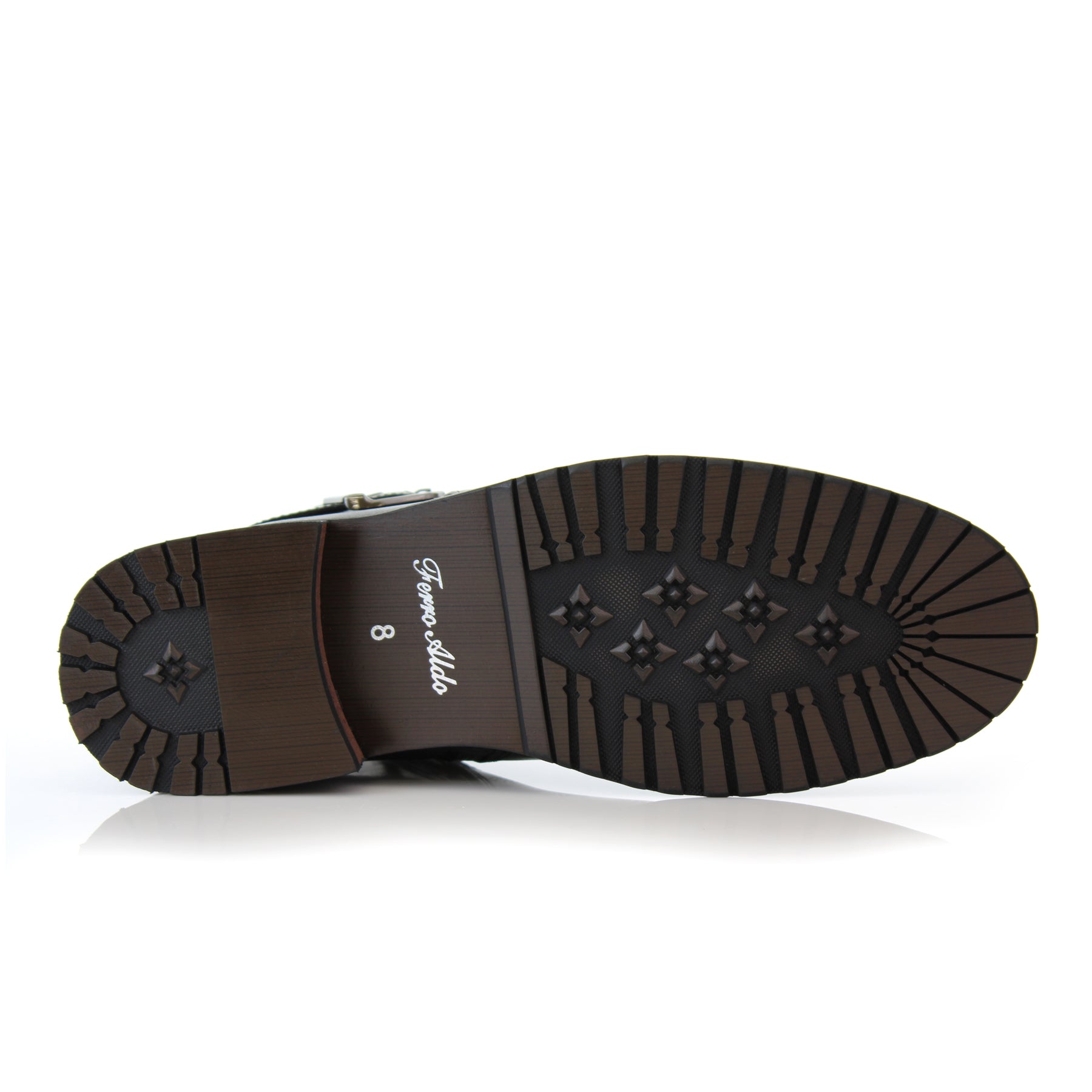 Slip-On Buckle Chelsea Boots | Dalton by Ferro Aldo | Conal Footwear | Bottom Sole Angle View