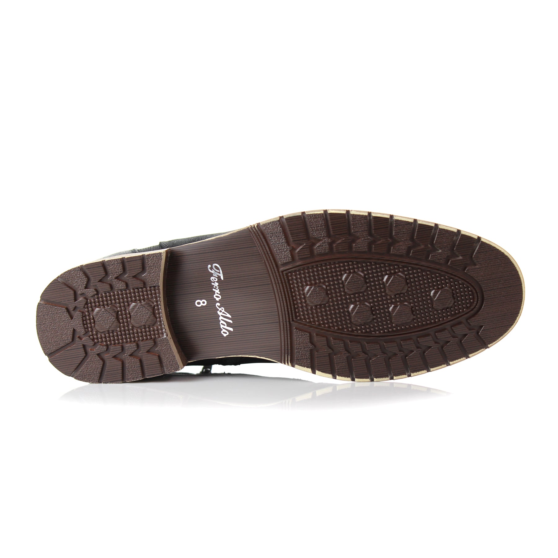 Mid-Top Zipper Boots | Blaine by Ferro Aldo | Conal Footwear | Bottom Sole Angle View