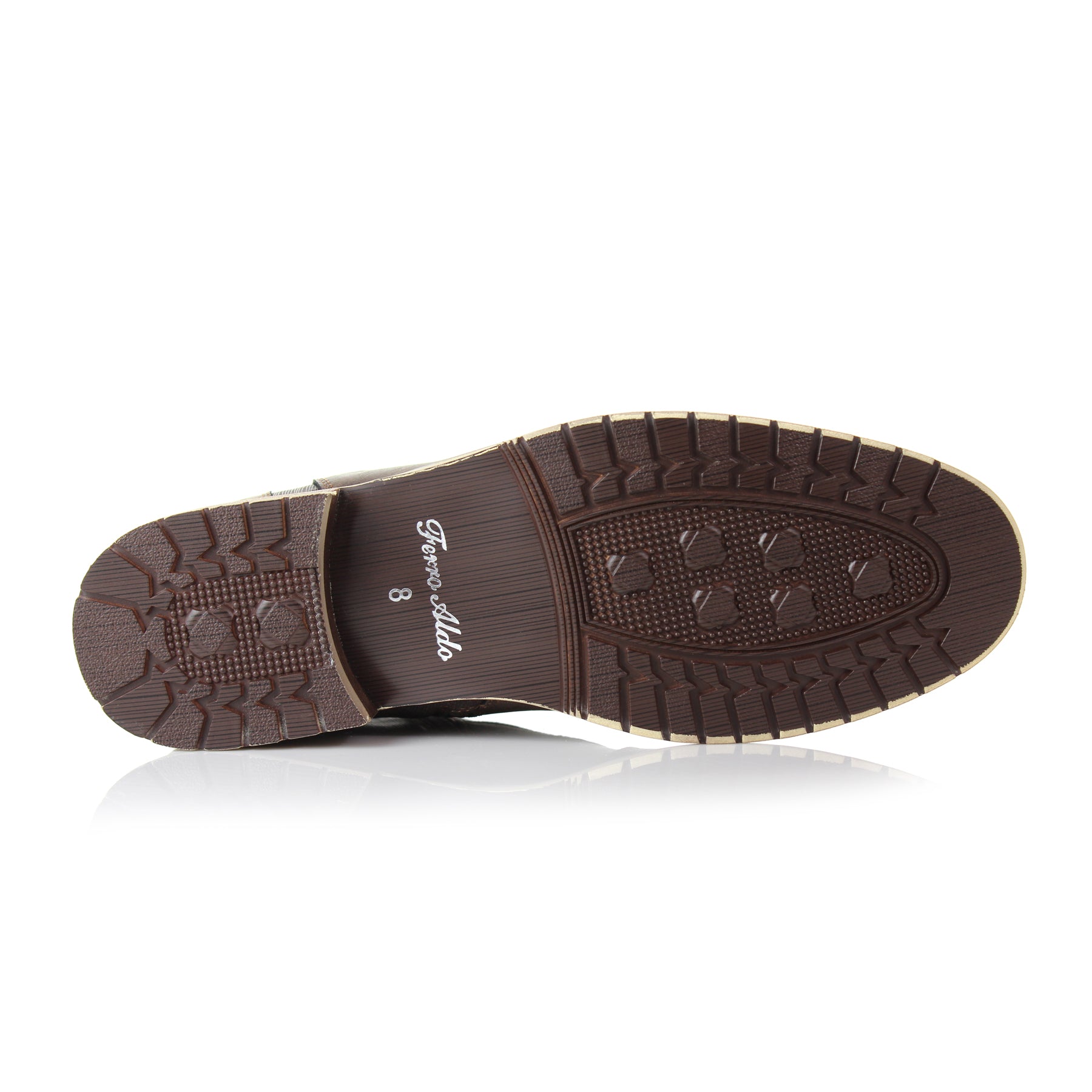 Mid-Top Zipper Boots | Blaine by Ferro Aldo | Conal Footwear | Bottom Sole Angle View