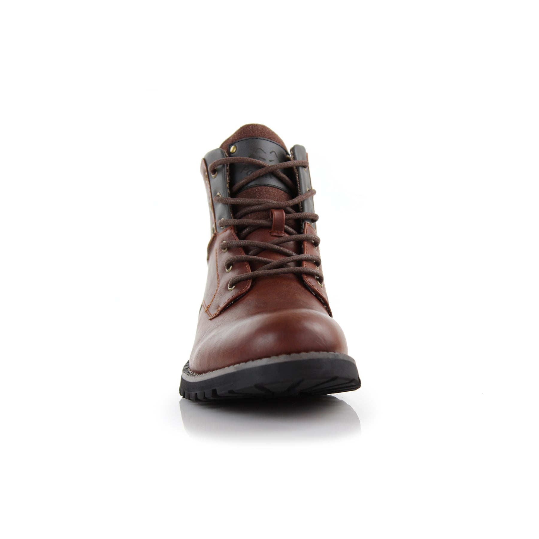 Two-Toned Rugged Boots | Homer by Polar Fox | Conal Footwear | Front Angle View