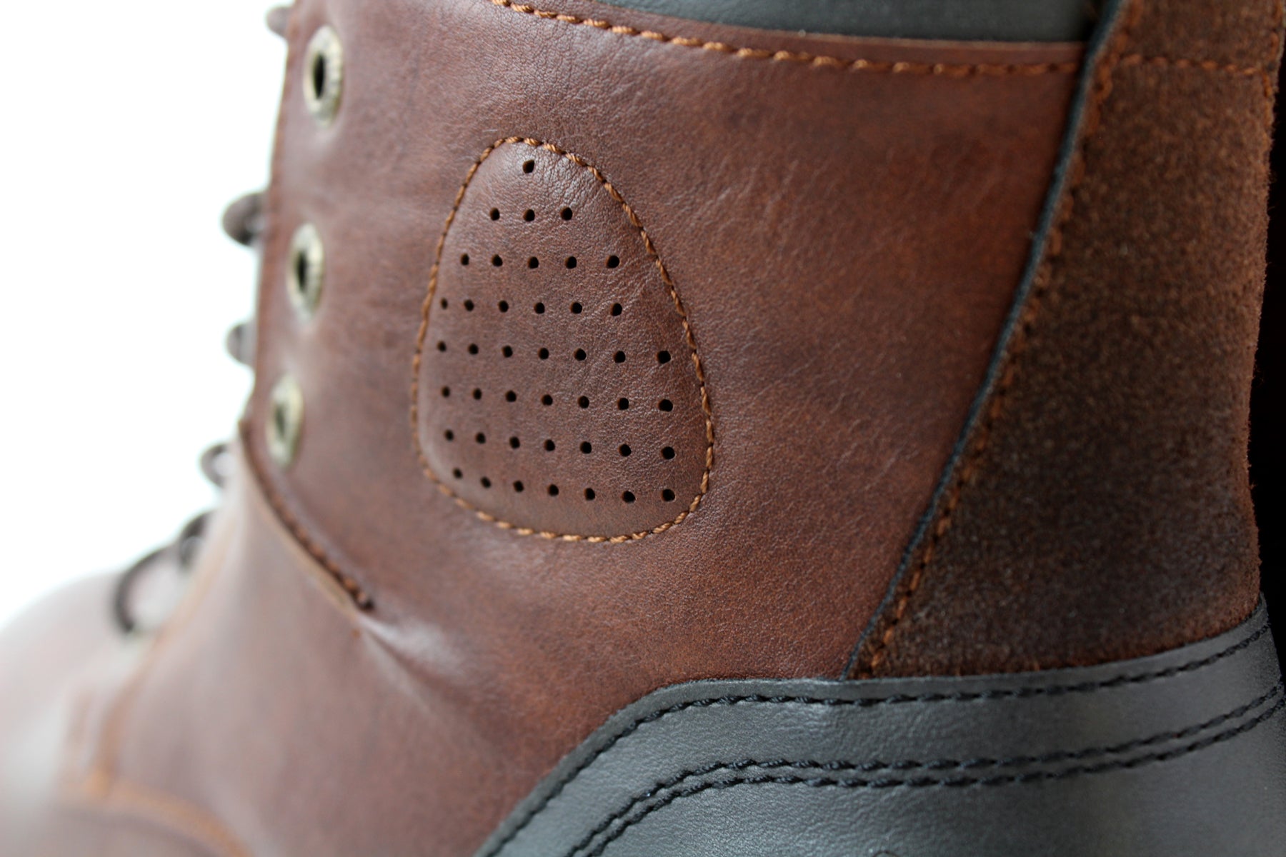 Two-Toned Rugged Boots | Homer by Polar Fox | Conal Footwear | Close Up Back Angle View