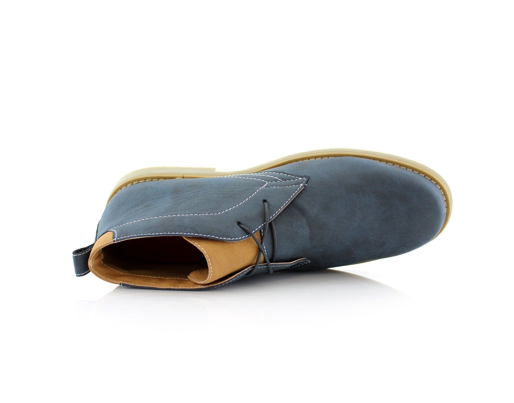 Classic Chukka Boots | Elliot by Polar Fox | Conal Footwear | Top-Down Angle View