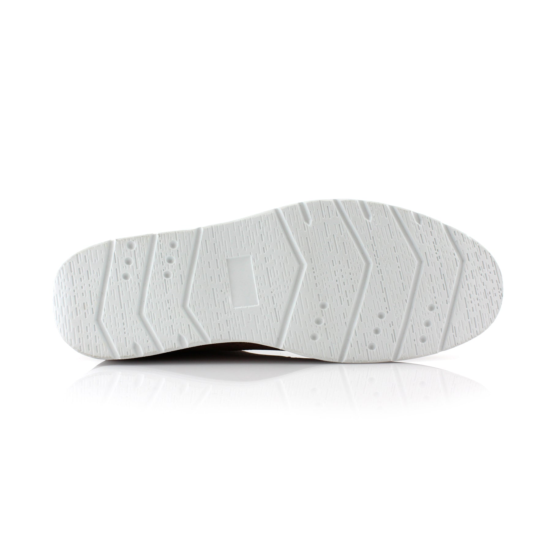 Perforated Chukka Sneakers | Walker by Polar Fox | Conal Footwear | Bottom Sole Angle View