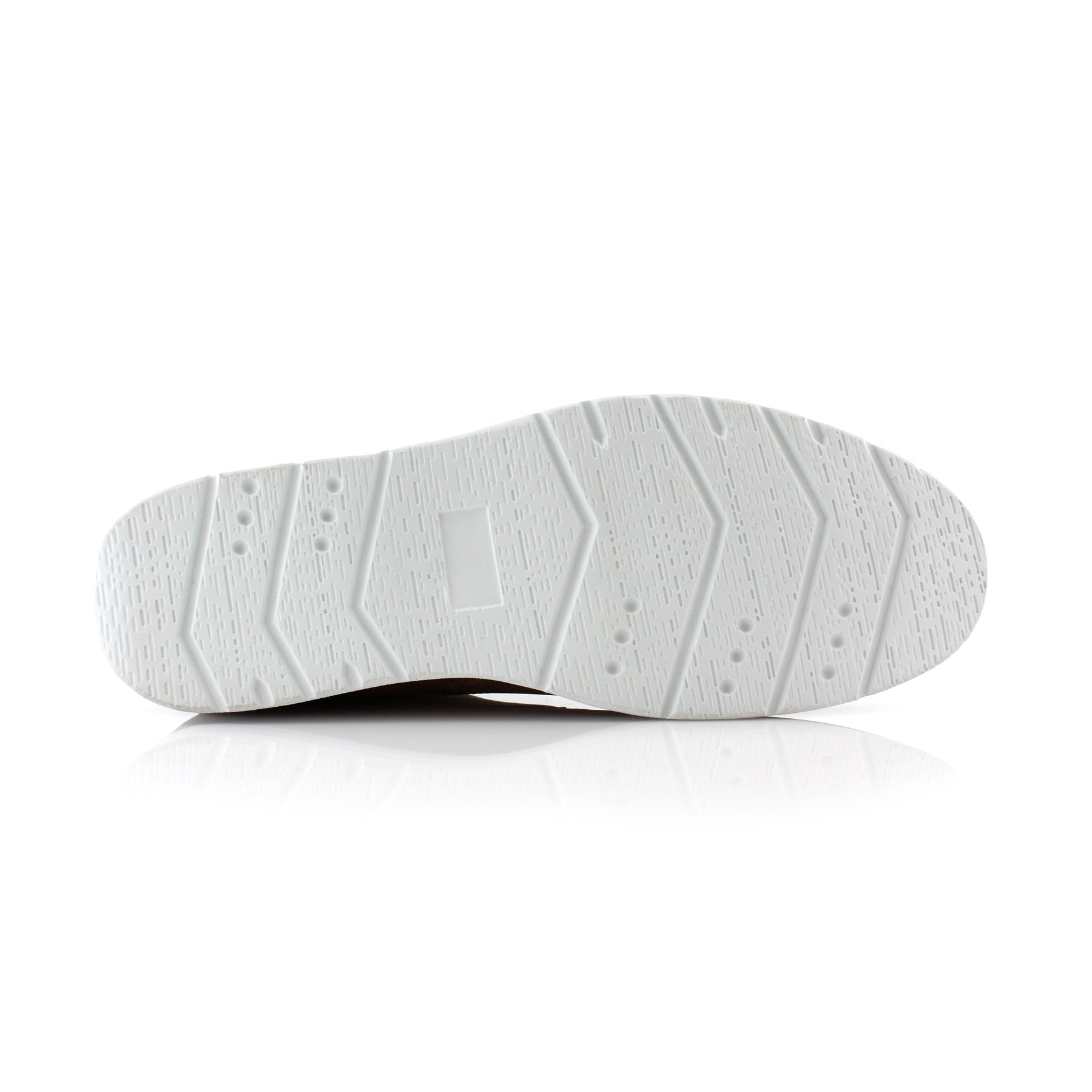 Perforated Chukka Sneakers | Walker by Polar Fox | Conal Footwear | Bottom Sole Angle View