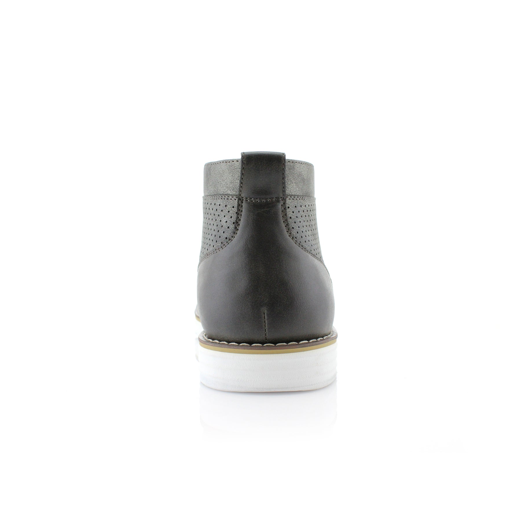 Perforated Chukka Sneakers | Walker by Polar Fox | Conal Footwear | Back Angle View
