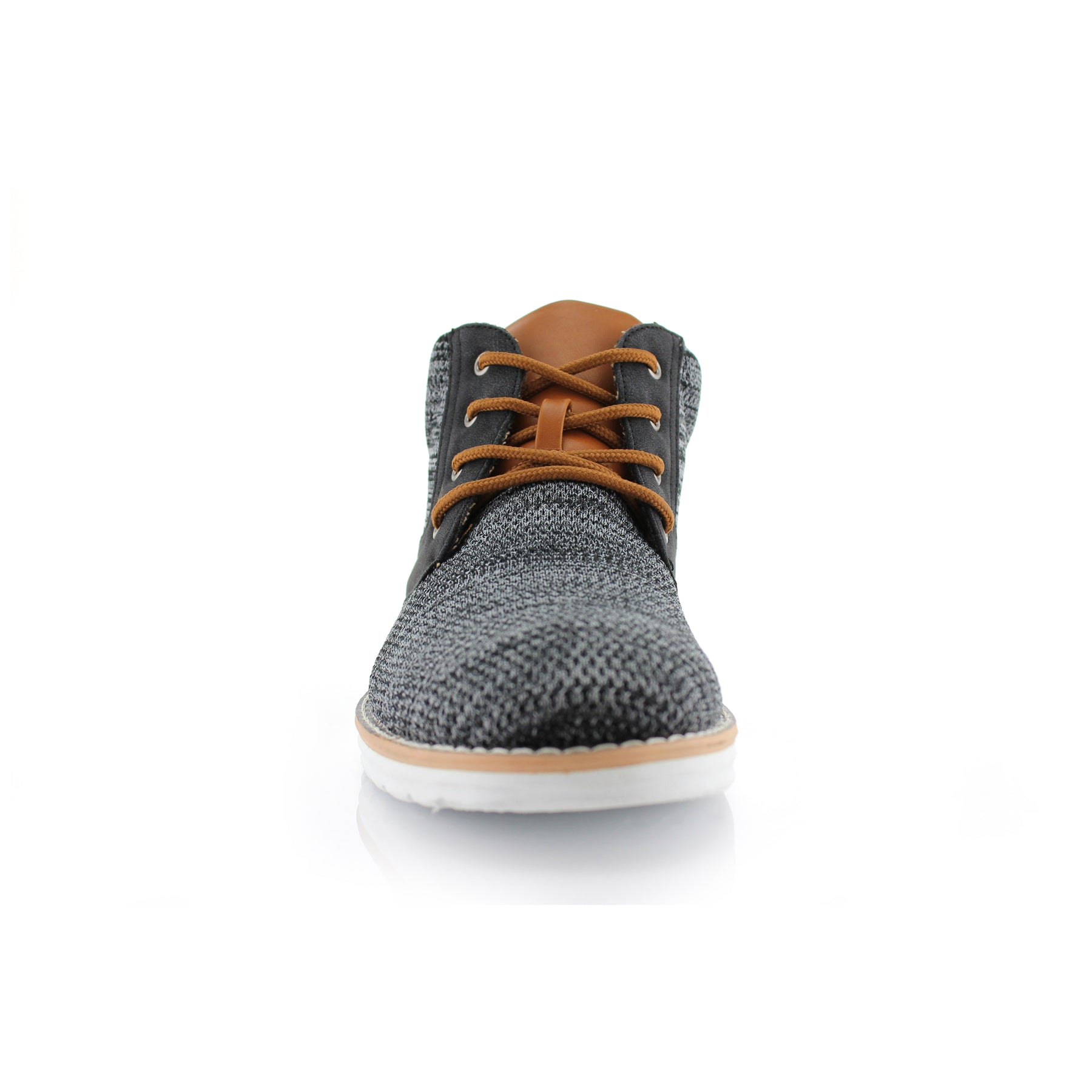 Duo-textured Sneaker Chukka Boots | Bohort by Polar Fox | Conal Footwear | Front Angle View