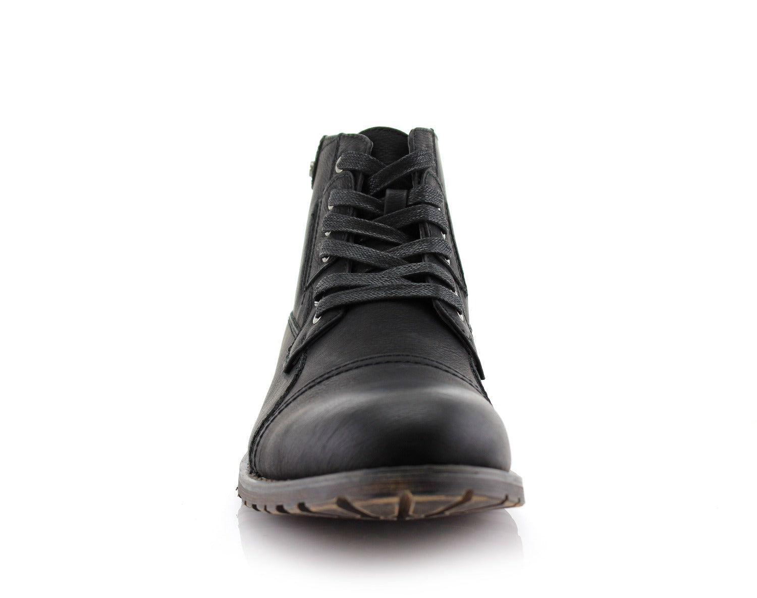 Motorcycle Combat Boots | Ronny by Polar Fox | Conal Footwear | Front Angle View