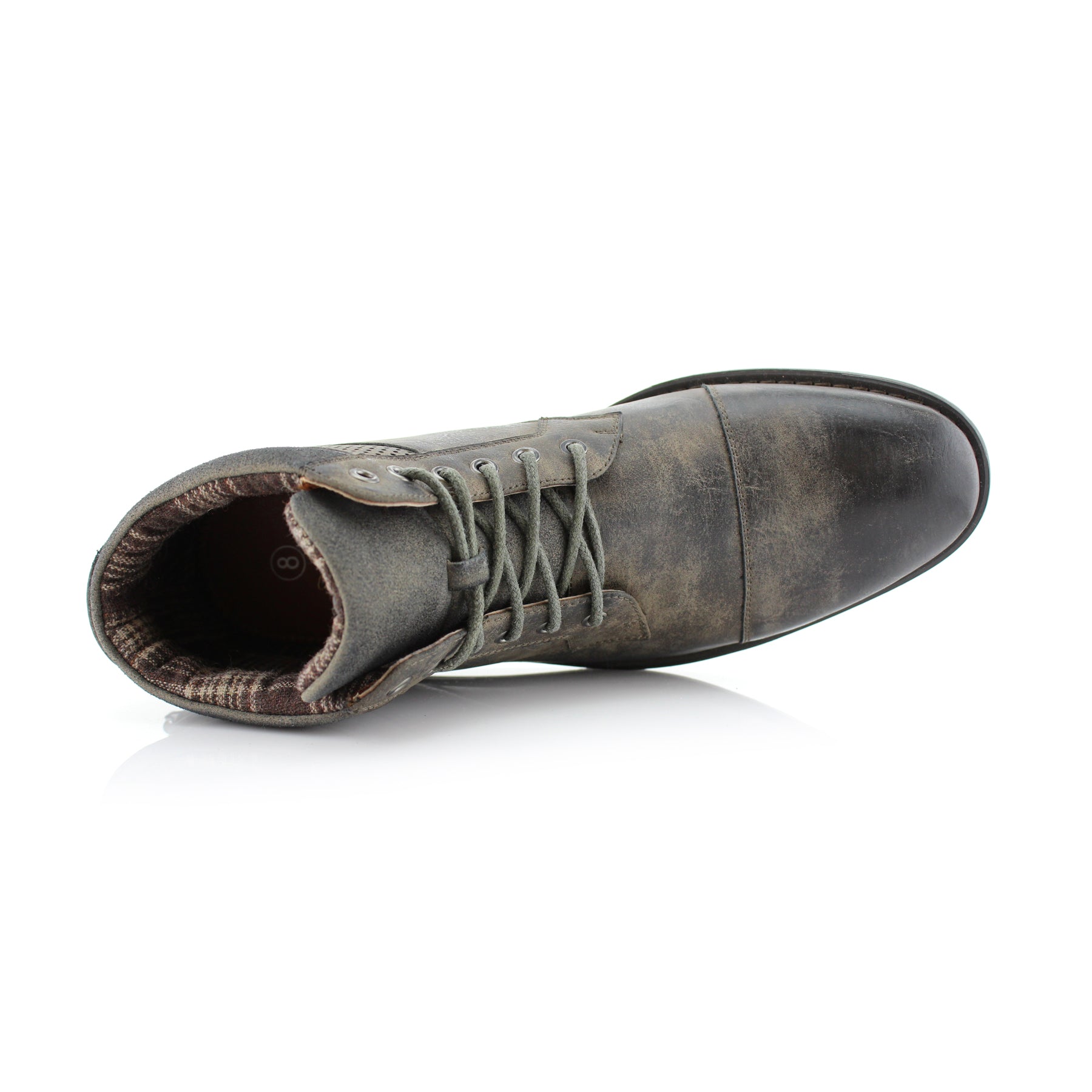 bullboxer diever cap toe chukka boot grey
