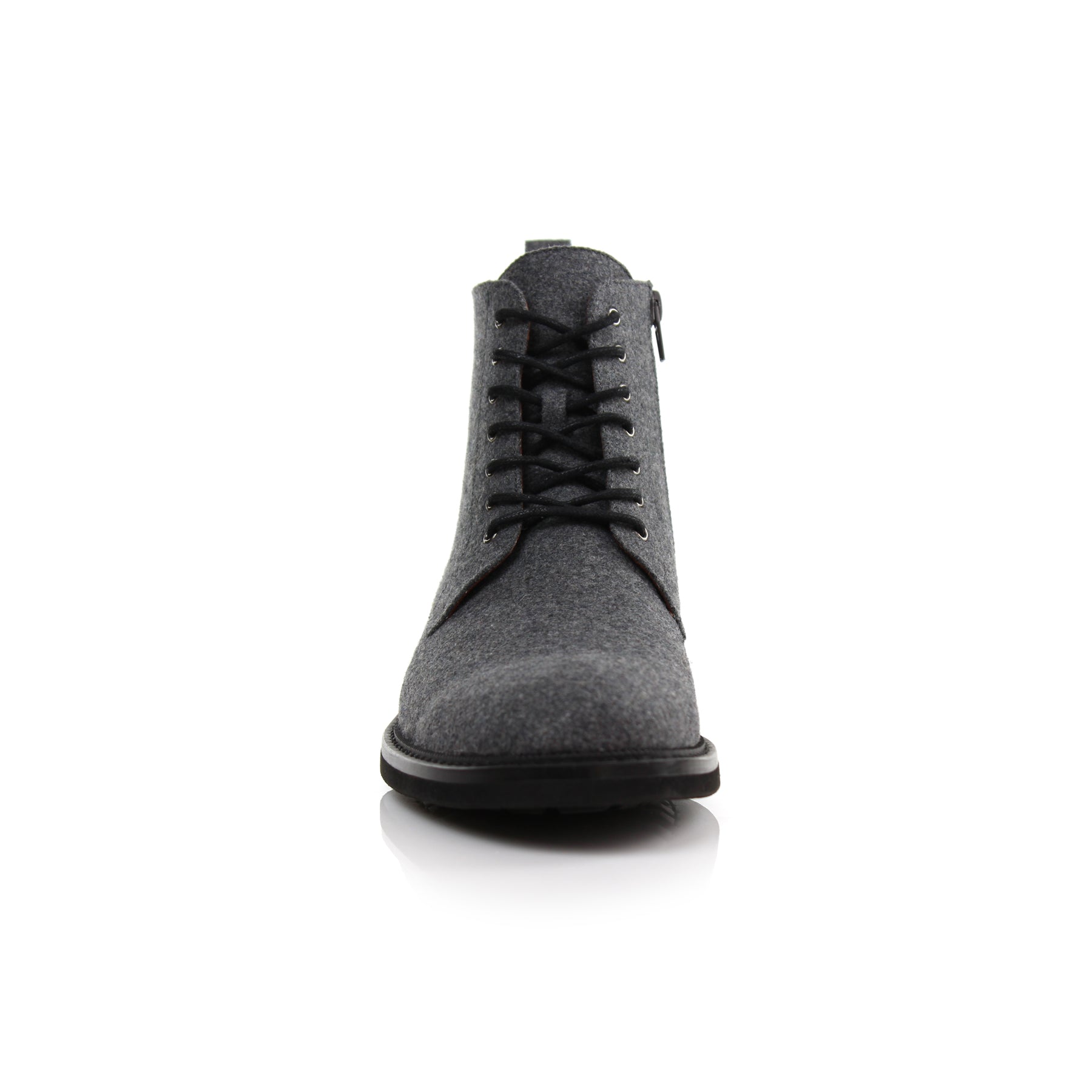 Woolen Ankle Boots | Duke by Polar Fox | Conal Footwear | Front Angle View