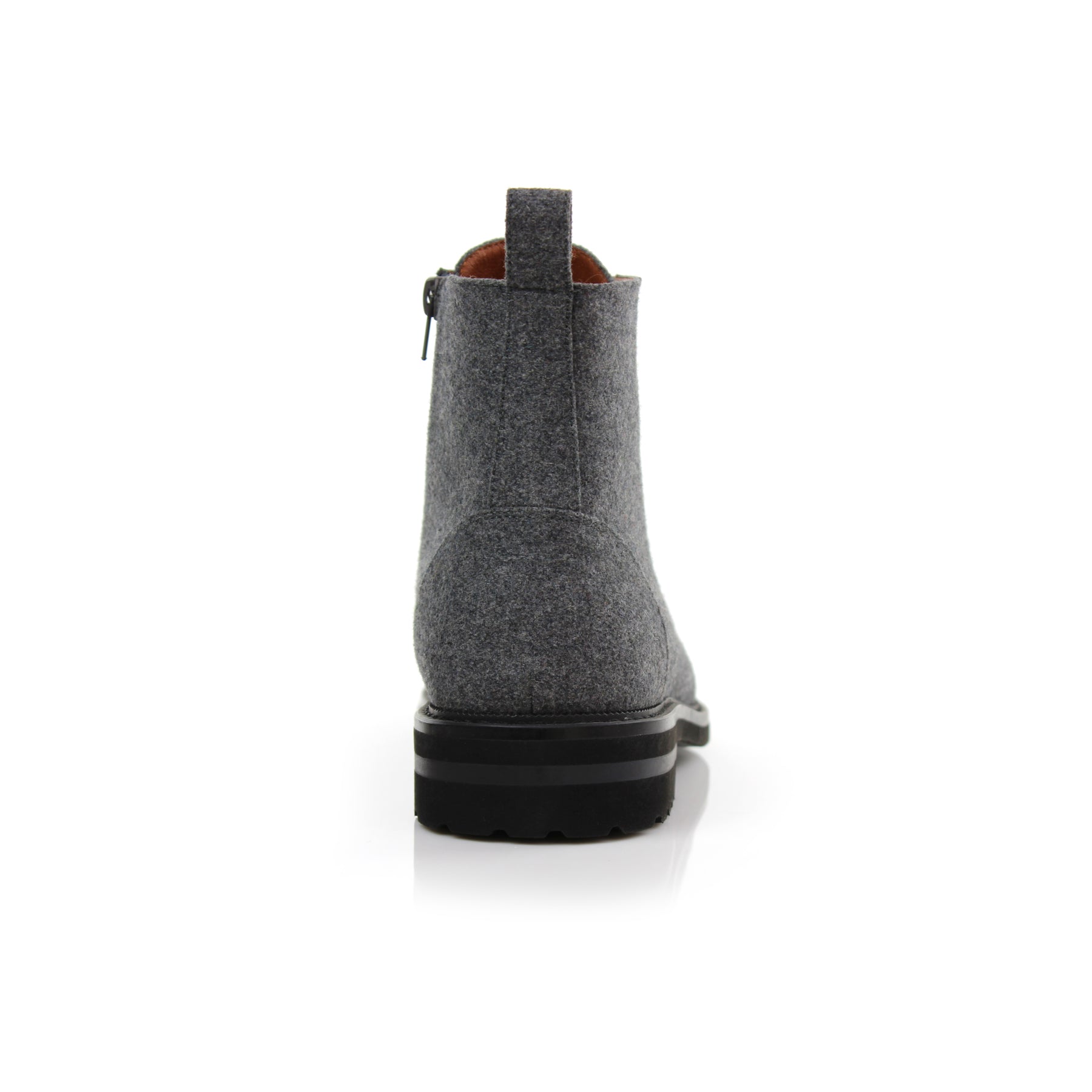 Woolen Ankle Boots | Duke by Polar Fox | Conal Footwear | Back Angle View