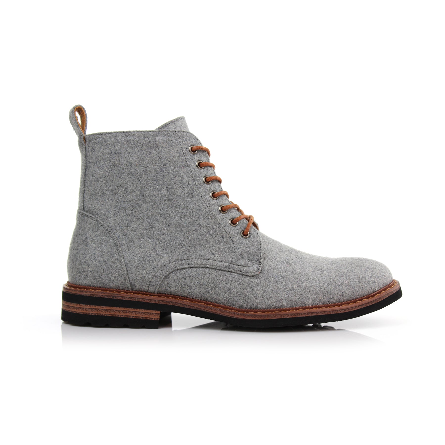 Woolen Ankle Boots | Duke by Polar Fox | Conal Footwear | Outer Side Angle View