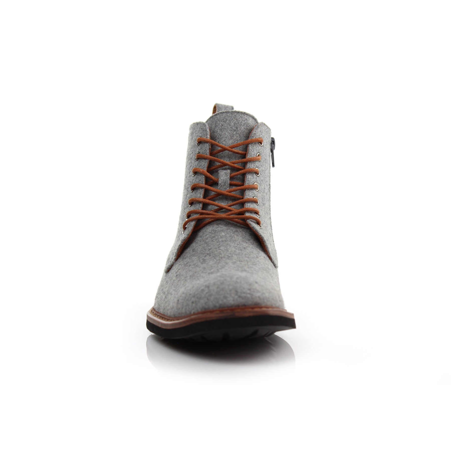 Woolen Ankle Boots | Duke by Polar Fox | Conal Footwear | Front Angle View