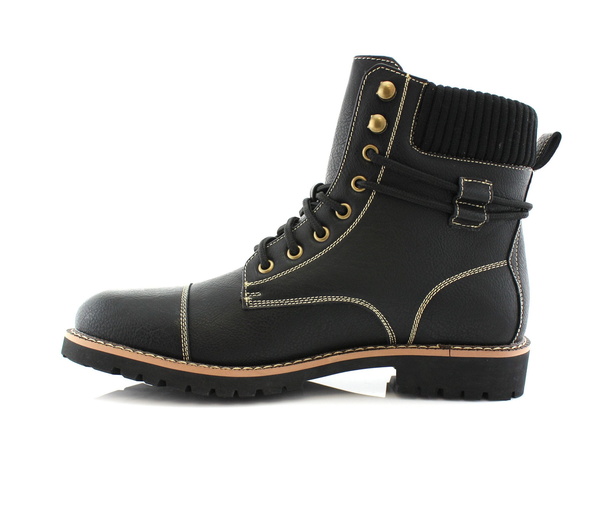 Padded Embossed Winter Boots | Nicholas by Polar Fox | Conal Footwear | Inner Side Angle View