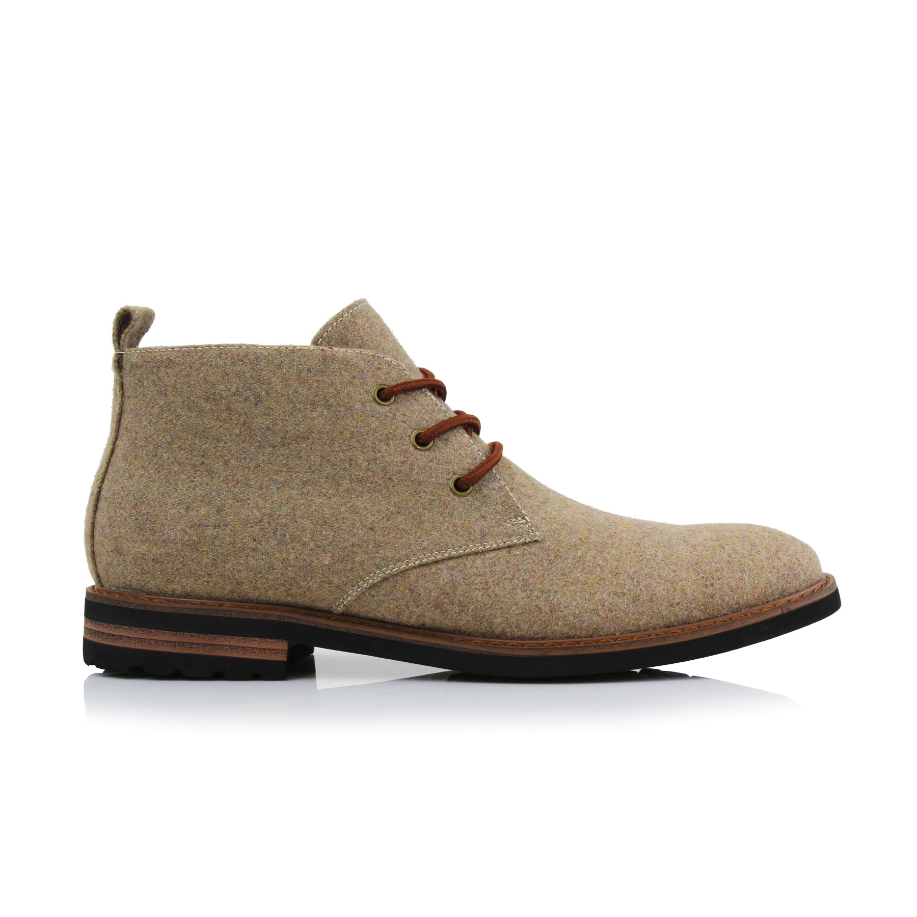 Woolen Chukka Boots | Pablo by Ferro Aldo | Conal Footwear | Outer Side Angle View