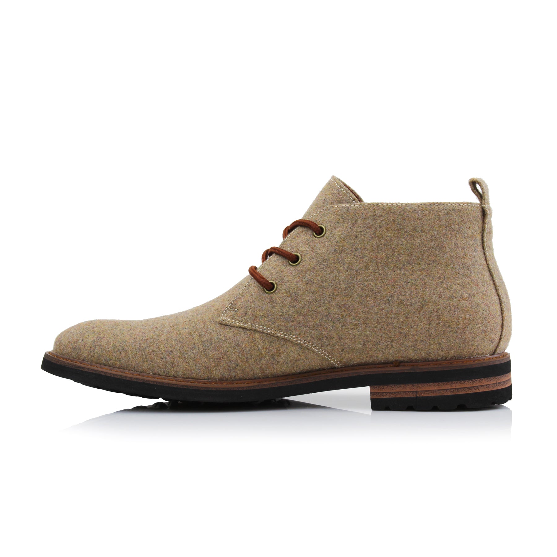 Woolen Chukka Boots | Pablo by Ferro Aldo | Conal Footwear | Inner Side Angle View