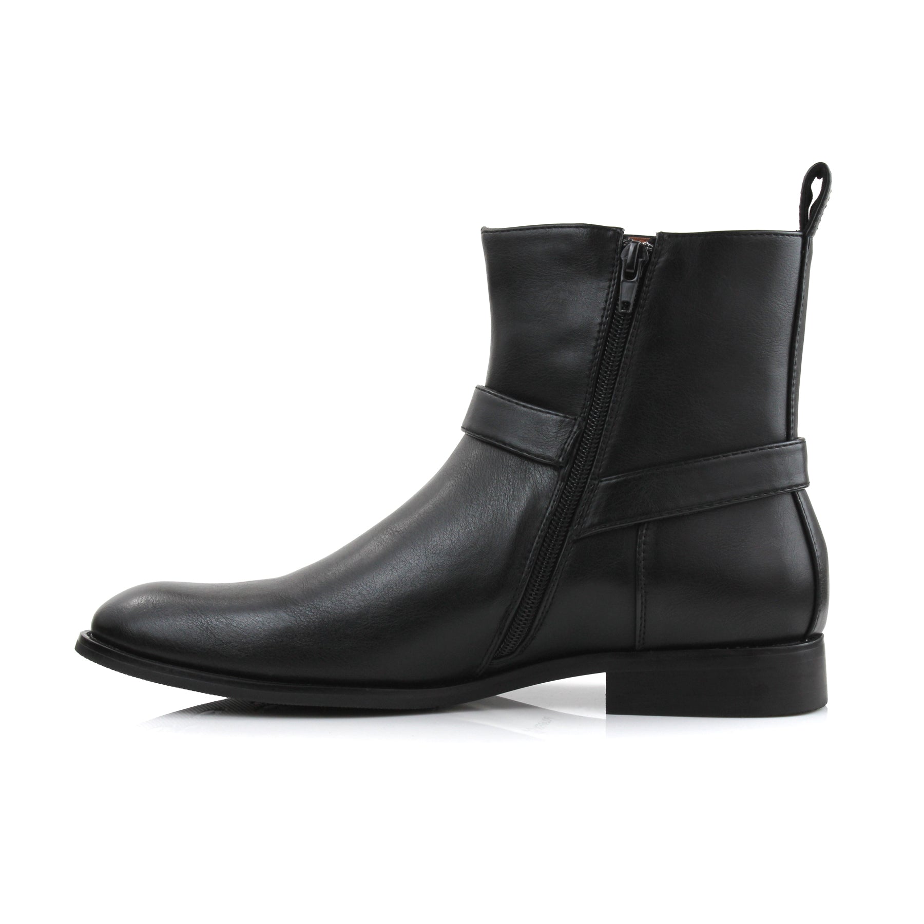 Modern Western Ankle Boots | Rhett by Polar Fox | Conal Footwear | Inner Side Angle View