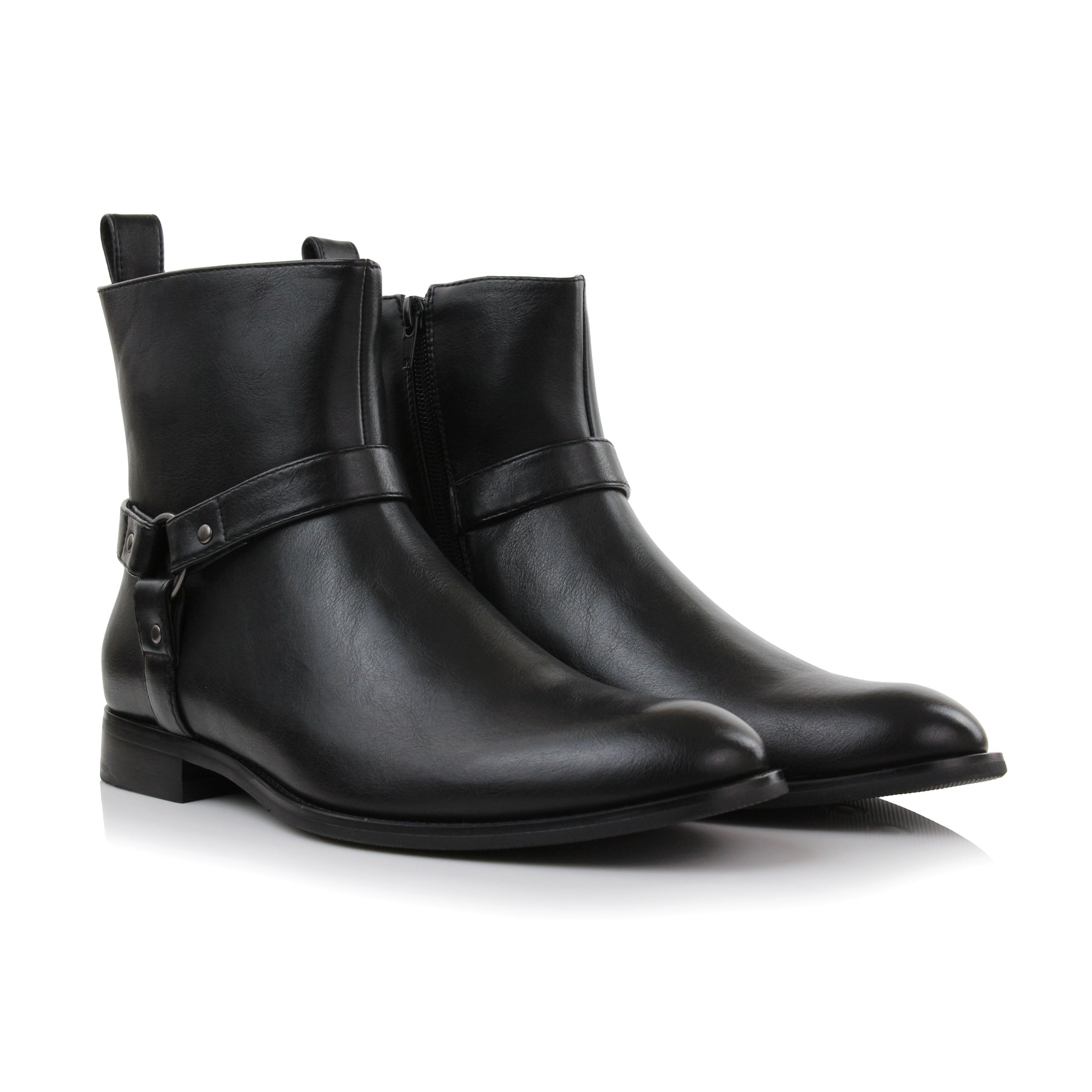 Modern Western Ankle Boots | Rhett by Polar Fox | Conal Footwear | Paired Angle View